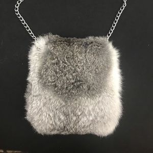 100% Bunny Skin Purse